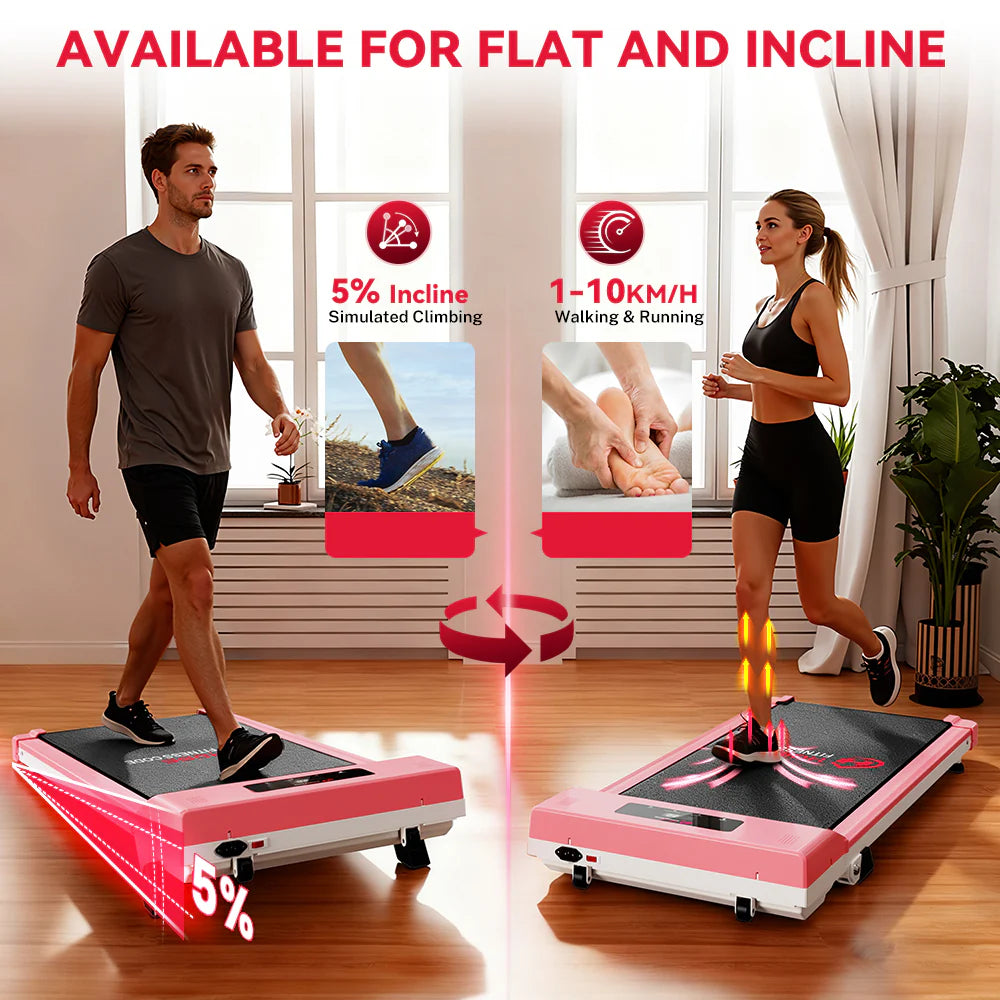 Treadmill C1, Speed 1-10KM/H, 5% Manual Incline