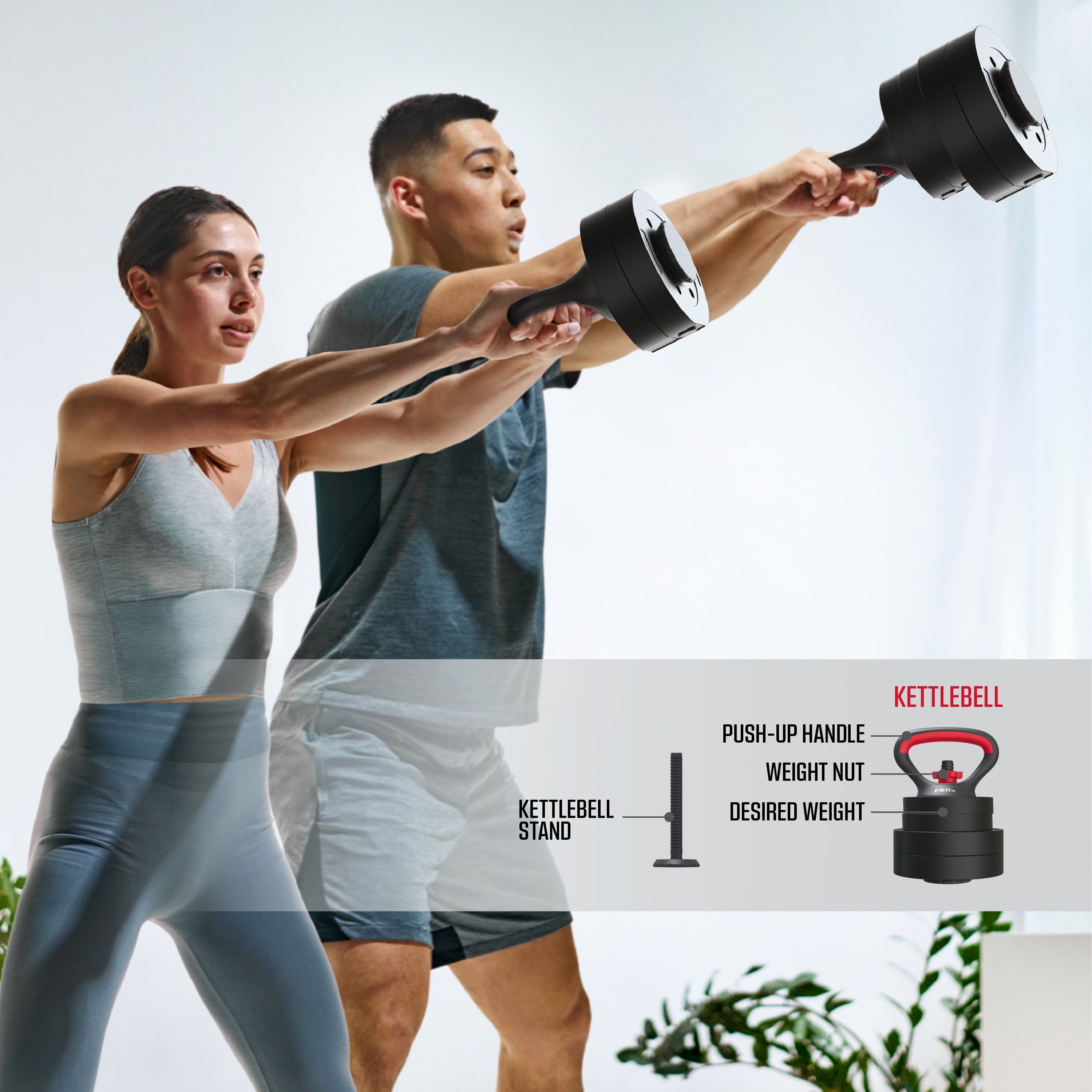 Smartbell 5-In-1 Adjustable Dumbbell and Weight Set for Home Fitness, 45 lbs