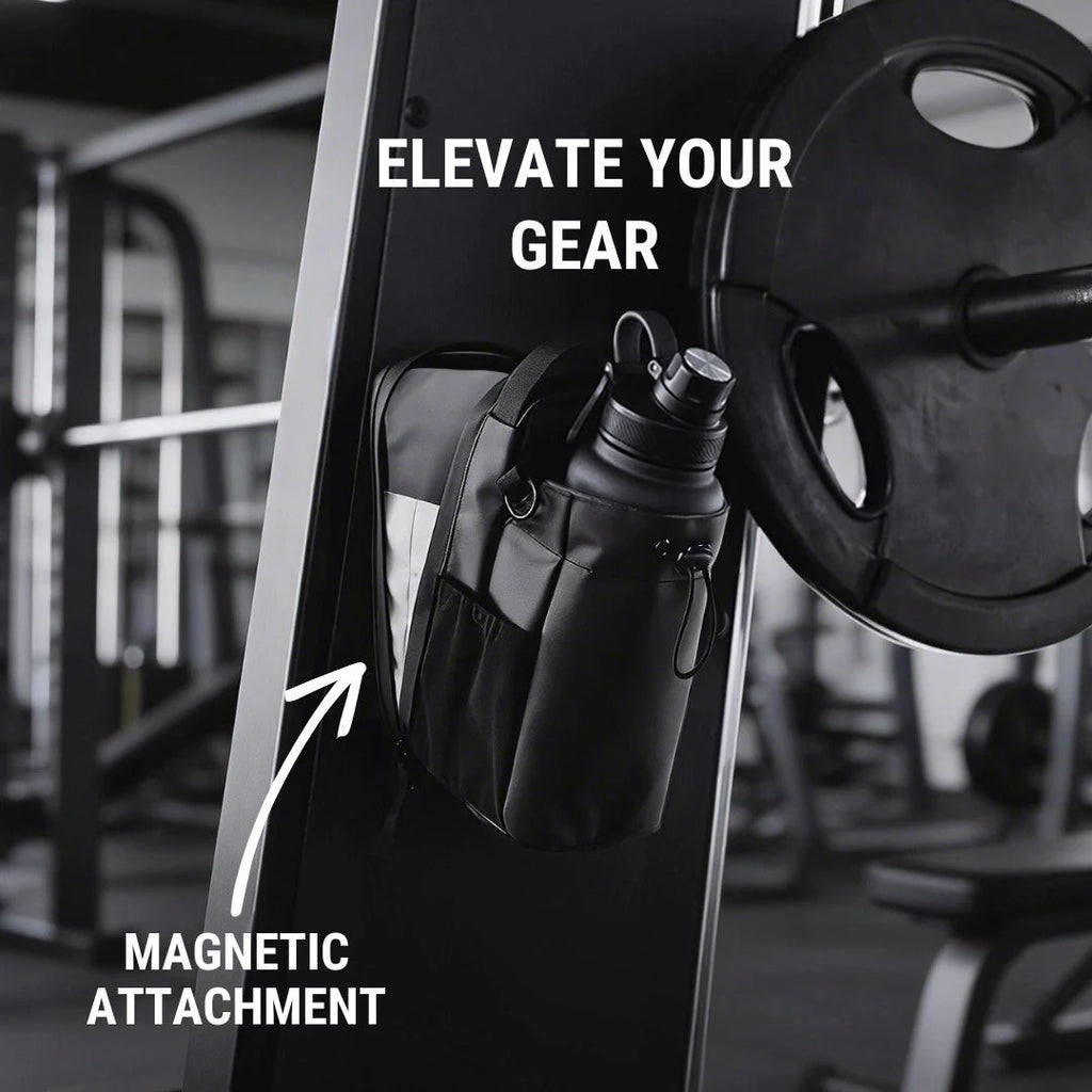 - Magnetic Gym Bag with Bottle Holder