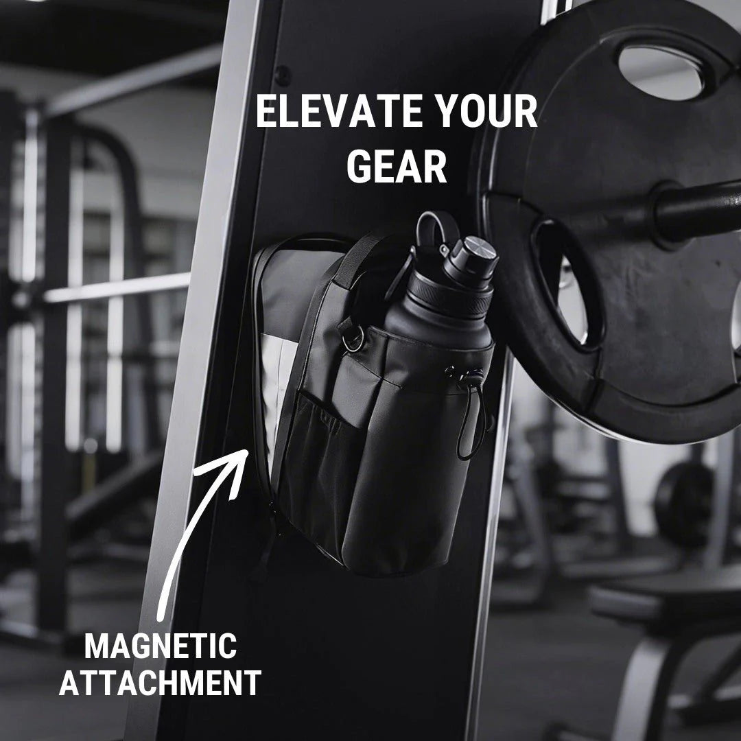 - Magnetic Gym Bag with Bottle Holder