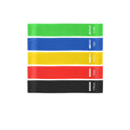 5Pcs/Set Yoga Resistance Rubber Bands Bodybuilding Elastic Bands Pilates Gym Workout Bands Expander Belt Fitness Equipment Pink