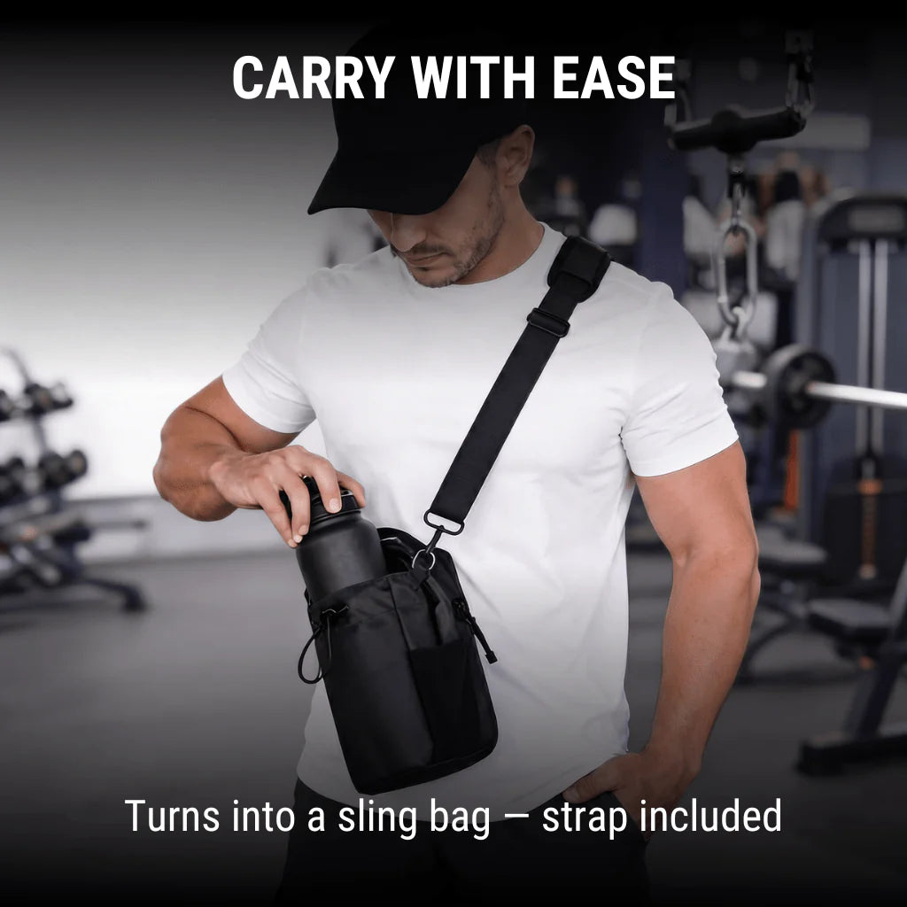 - Magnetic Gym Bag with Bottle Holder