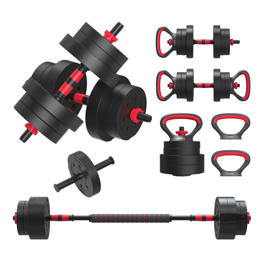 Smartbell 5-In-1 Adjustable Dumbbell and Weight Set for Home Fitness, 45 lbs