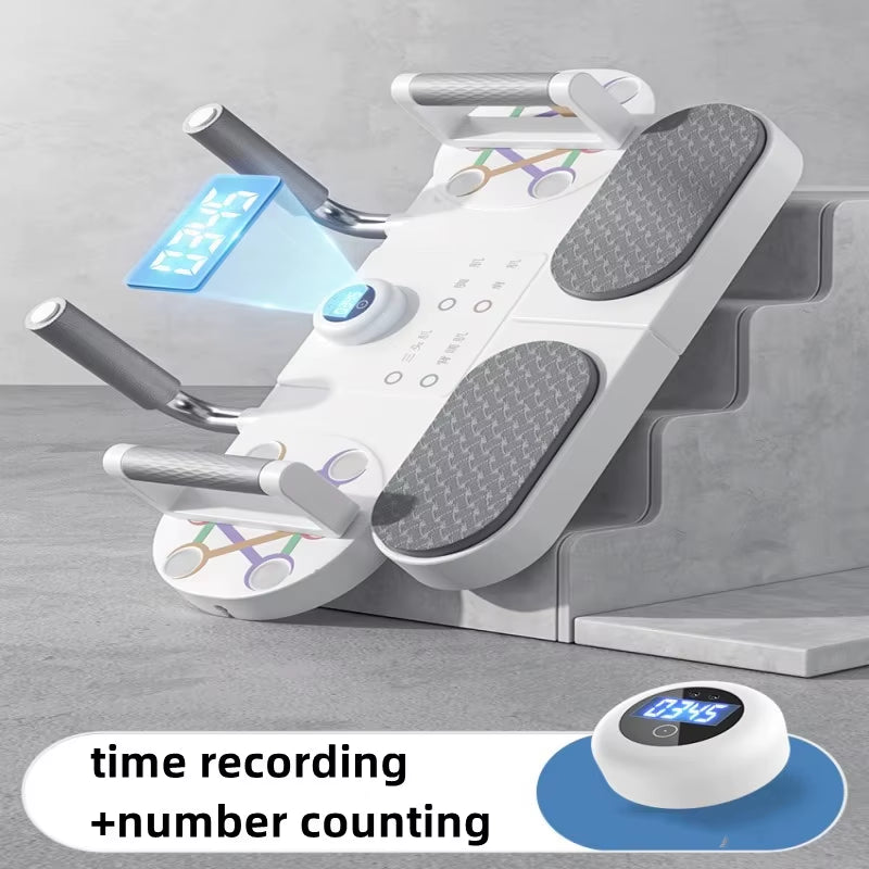 Multi Function Push up Board, Portable, Non-Slip, Push up Bar, Workout Training, Home Gym Equipment, Bodybuilding Fitness Sports