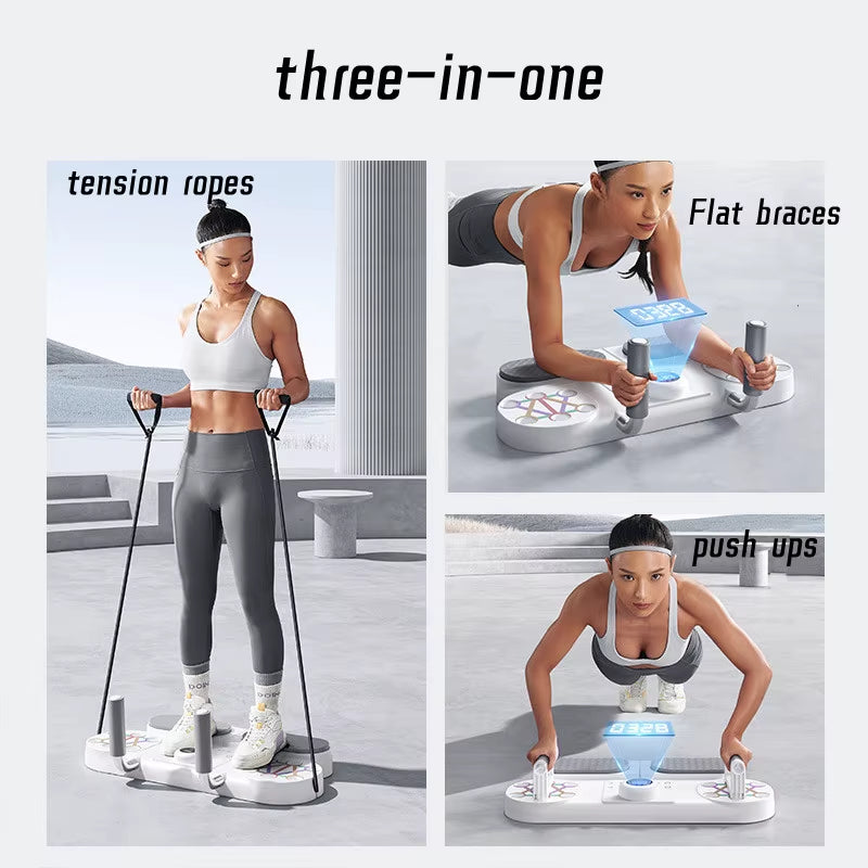Multi Function Push up Board, Portable, Non-Slip, Push up Bar, Workout Training, Home Gym Equipment, Bodybuilding Fitness Sports